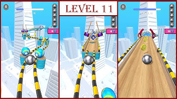 🎮 Going Balls: Speed 🚀 Run Gameplay | Level 11 | For iOS/Android | 🕹️