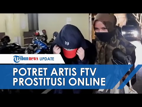 VIDEO Penangkapan Artis FTV di Sebuah Hotel di Medan terkait Dugaan Prostitusi Online, Tutupi Wajah