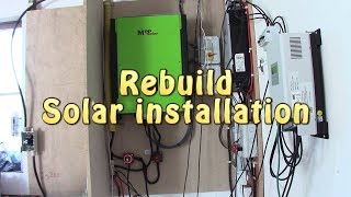 Rebuild my solar installation! (part 1)