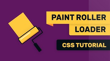 Paint Roller Loading Animation CSS | CSS Animated Loader | CSS Animation Effects