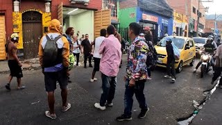 PELEA POR DOSIS DE BASUCO EN LA OLLA DEL BRONX -  Los lugares más peligrosos del centro de Medellín