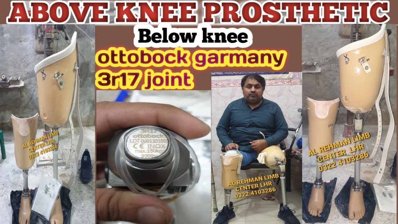 Above knee & below knee prosthesis garmany leg 0322 4103286 