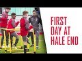 What's a player's first day at Arsenal like?