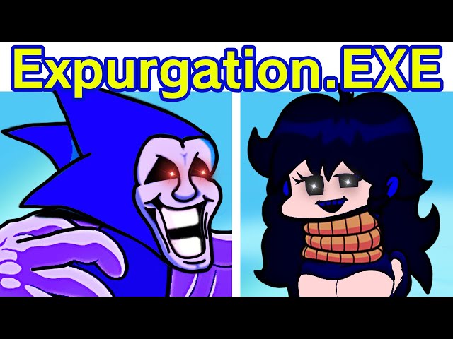 FNF: Majin Sonic sings Expurgation FNF mod jogo online