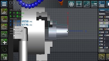 cnc g90 cycle program   #g90 cycle #cnc #cncmachine 