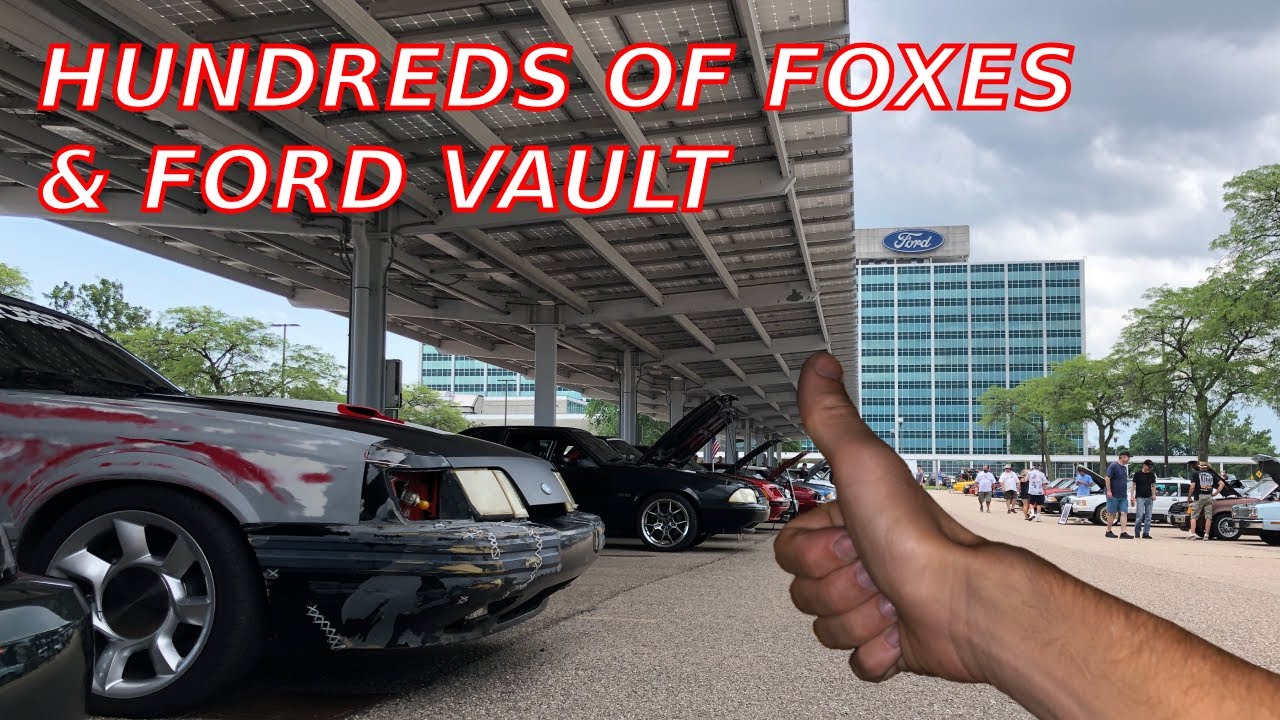 Taking My 1986 SVO to Motor City Fox Fest 2025 | Full Walk Through + Ford Vault