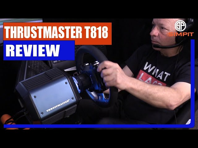 Thrustmaster T818 Direct Drive Wheelbase Review - Its Finally Here 