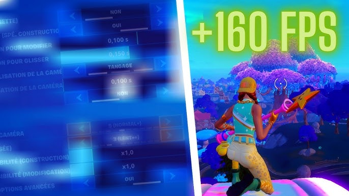 Paramètres Fortnite pour booster la qualité graphique