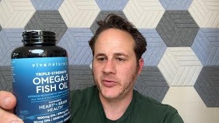 VivaNaturals Triple Strength Fish Oil Review!