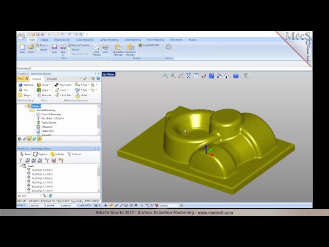 2017 Surface Selection Machining