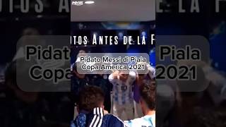 Pidato Messi di Final Copa America | Publik Figure Scene