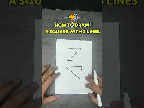 لغز يخطيء فيه الكثيرون مربع 3 خطوط