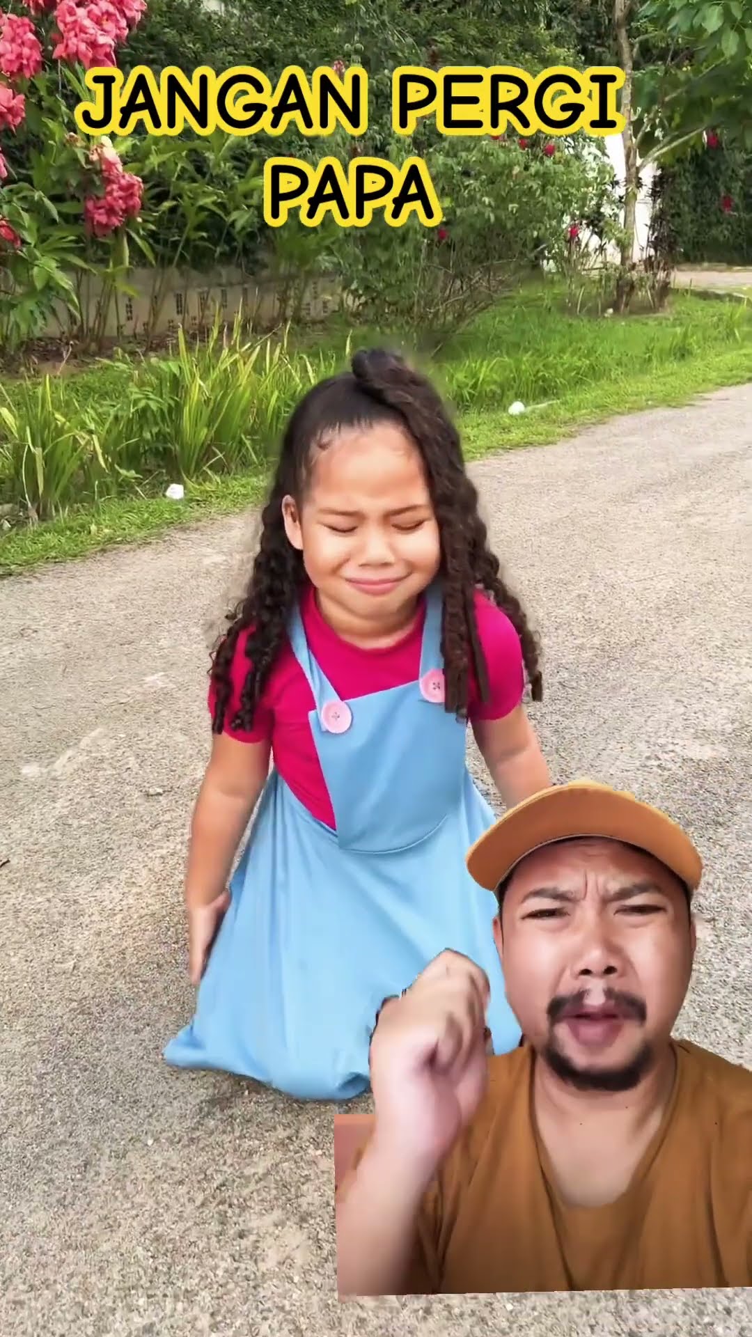 JANGAN TINGGALIN AKU PAPA!!?! #funny #comedy #shortsfeed #shortsvideo