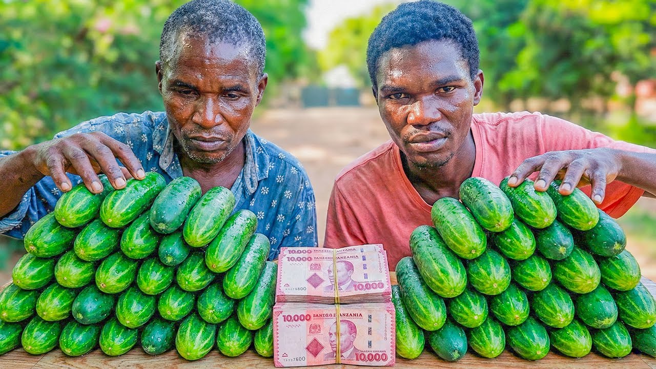 EAT ALL THESE CUCUMBERS AND WIN CASH! 😱🥒