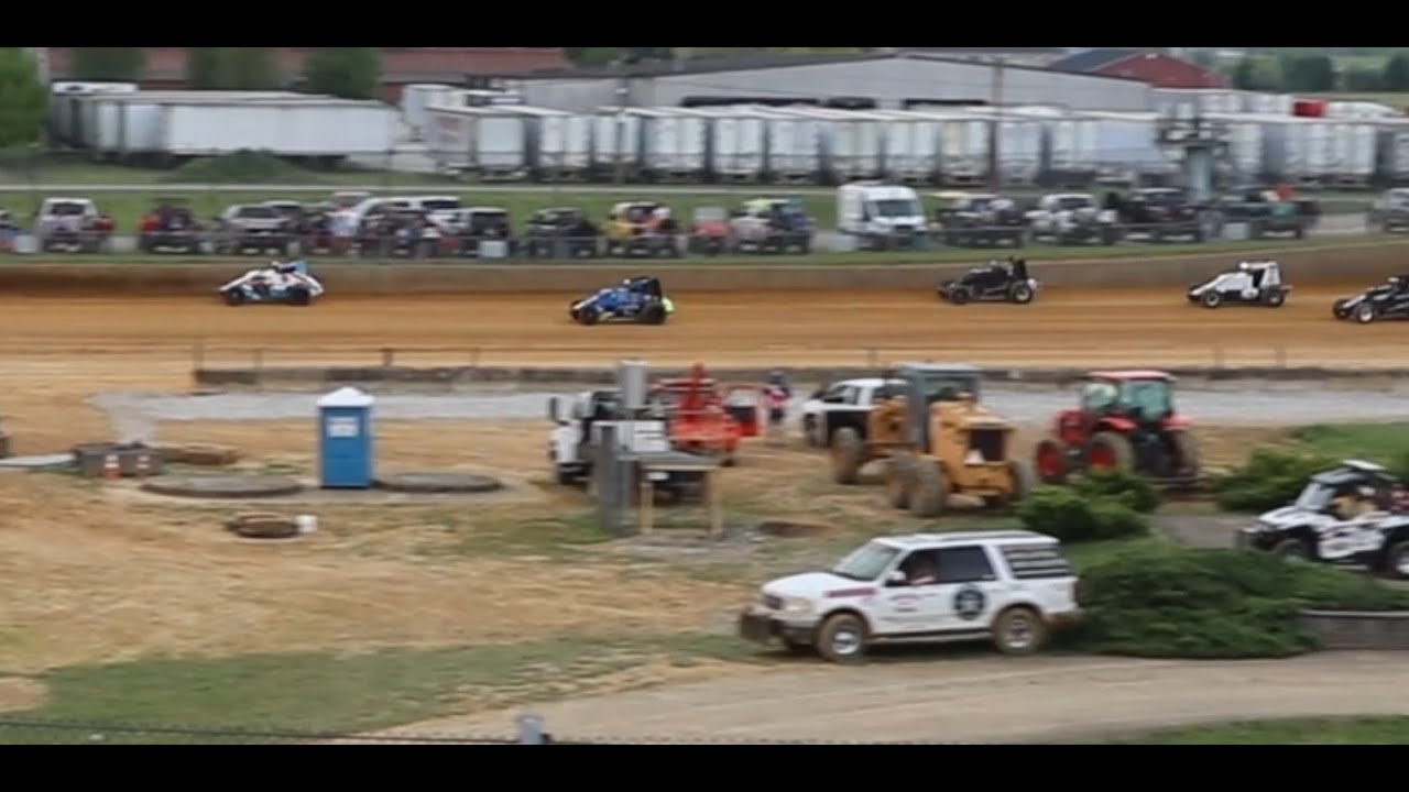 Lawrenceburg Speedway Sprint Heat Races 1 &amp; 2 [4/27/24] - YouTube