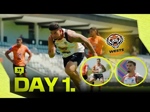 Day 1 as a NRL Wests Tigers Player | Vlog 010