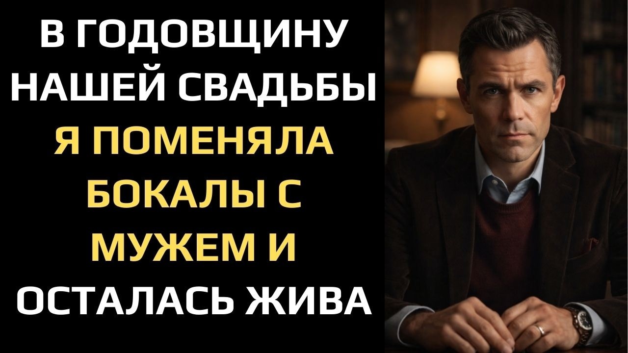 В ГОДОВЩИНУ НАШЕЙ СВАДЬБЫ Я ПОМЕНЯЛА БОКАЛЫ С МУЖЕМ И ОСТАЛАСЬ ЖИВА