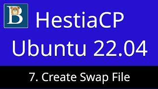 7. HestiaCP Tutorial Ubuntu 22.04 - Ubuntu 22 04 Create swap file 1 Hestiacp Tutorial Ubuntu 22 04 Introduction