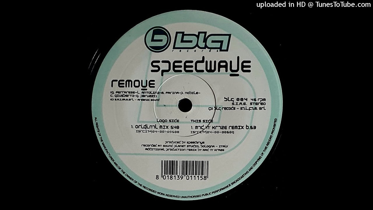 Ver SPEEDWAVE - REMOVE (MAD 'N KRAZE MIX) en YouTube Ver SPEEDWAVE - REMOVE (MAD 'N KRAZE MIX) en YouTube
