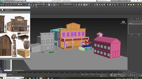 3dsMax Tutorials, Learn 3D Modeling Game Assets from Scratch in 3dsmax ( Part 4)