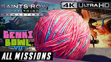 Saints Row®: The Third™ Remastered | Genki Bowl VII DLC - All Missions [4K UHD]