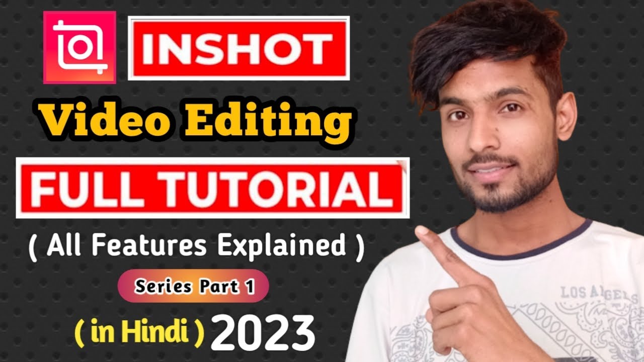 How to edit video in inshot app for youtube( inshot video editing app tutorial in hindi 2023