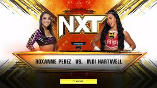 Roxanne Perez Vs. Indi Hartwell Nxt November 29, 2022