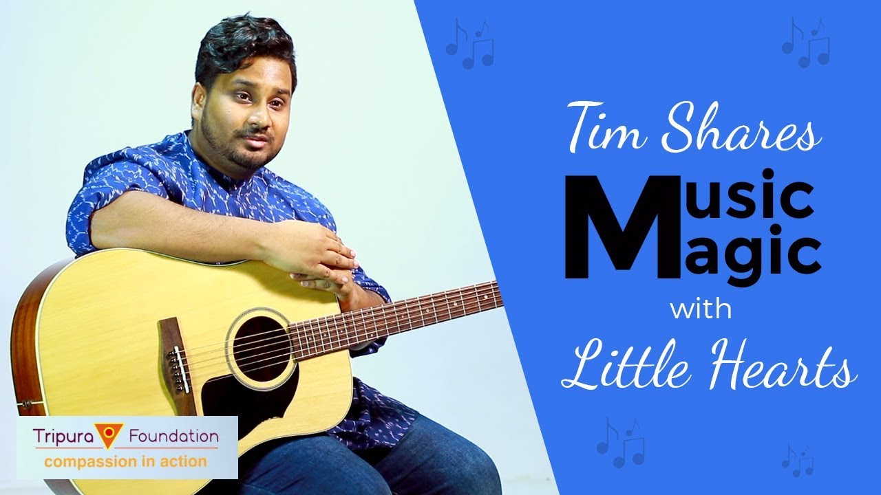 Tim Shares Music Magic with Hope Children