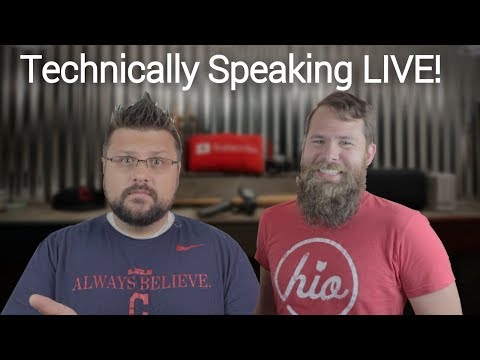 100% more Travis McP, Tech, Videography and more! - Technically Speaking Live. Episode 3!