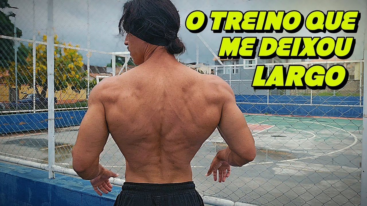Costas LARGAS com 3 Exercícios (pull day)