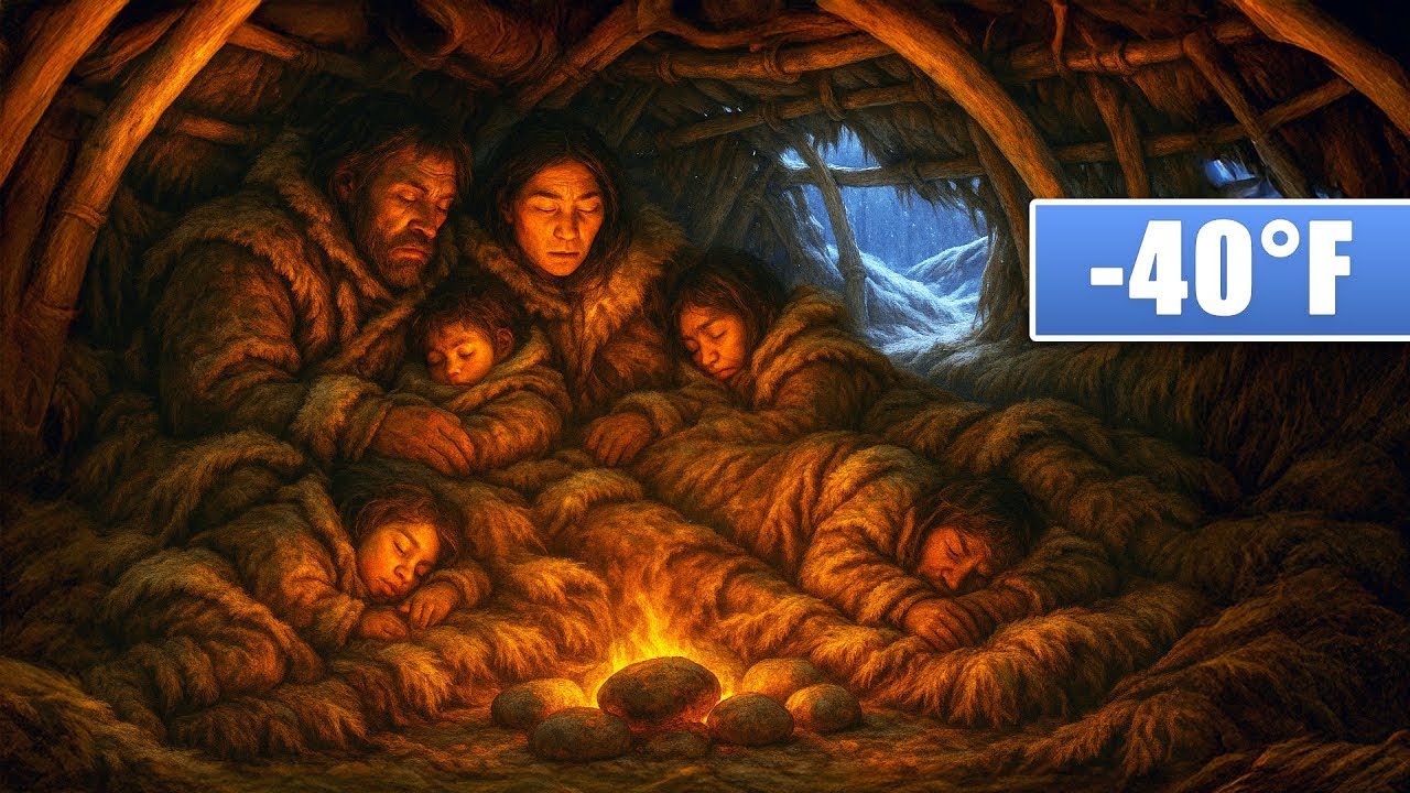 Ice Age Survival Secrets: How Humans Conquered Extreme Winter | SURVIVAL SENSEI