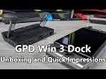 GPD Win 3 Dock - Unboxing and Quick Impressions