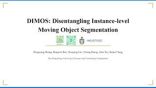 CVPR 2026 Accepted Paper - DIMOS: Disentangling Instance-level Moving Object Segmentation