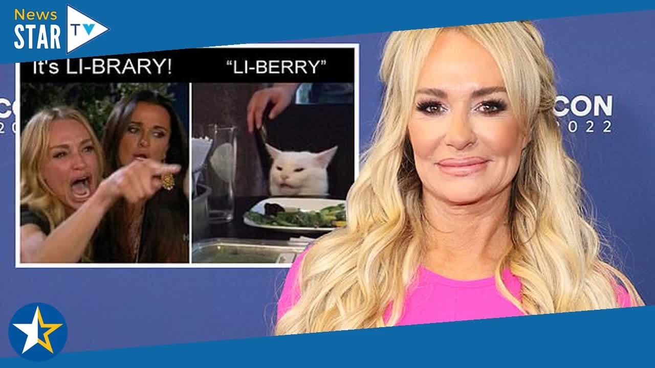 Taylor Armstrong FINALLY learns origin of viral 'woman yelling at cat