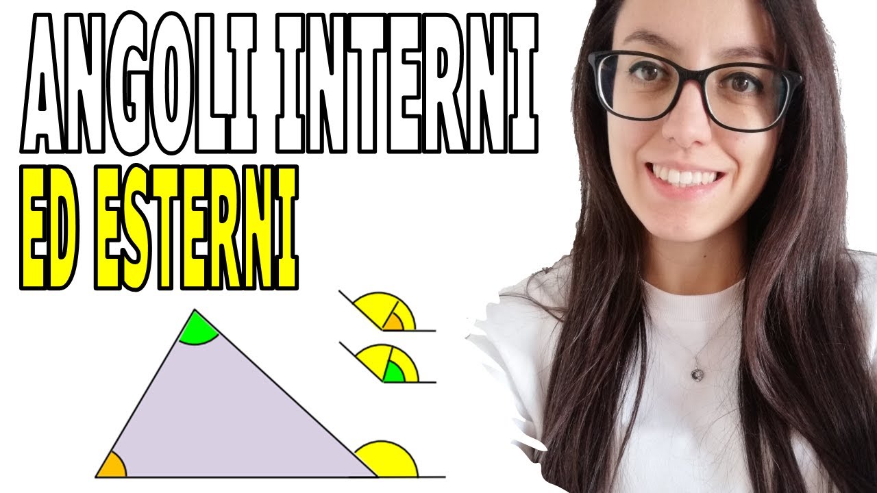 Teoremi sugli ANGOLI INTERNI ED ESTERNI di un triangolo