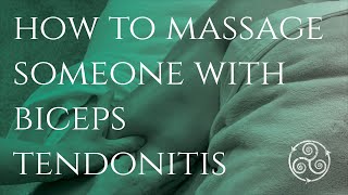Details HOW TO MASSAGE BICEPS TENDONITIS- How to fix Biceps Tendonitis at home. Update