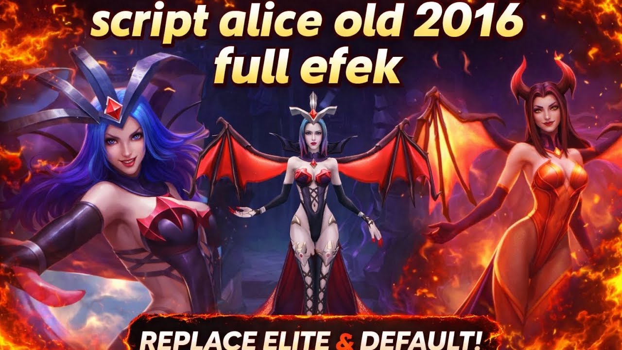 Alice old 2016 full effect and icon skill