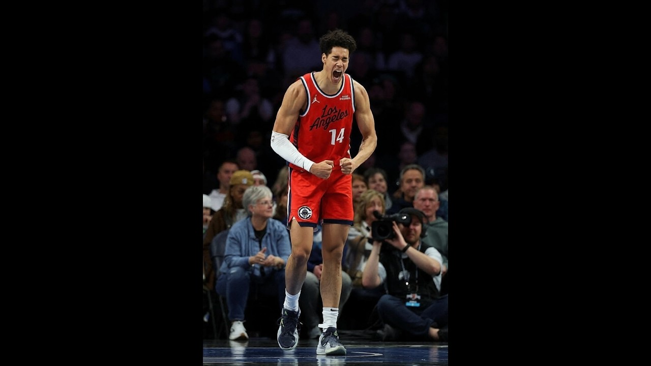 Rookie Yanic Konan Niederhauser Full Play LA Clippers vs Minnesota Timberwolves Feb 8, 2026