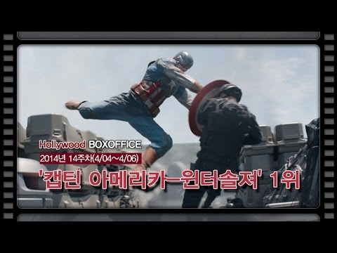 [북미박스오피스] 당연히 북미에서도 '캡틴 아메리카-윈터솔져' 1위