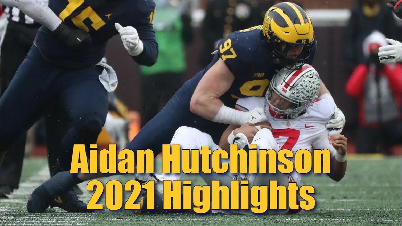 Aidan Hutchinson 2021 Highlights YouTube