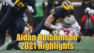Aidan Hutchinson 2021 Highlights