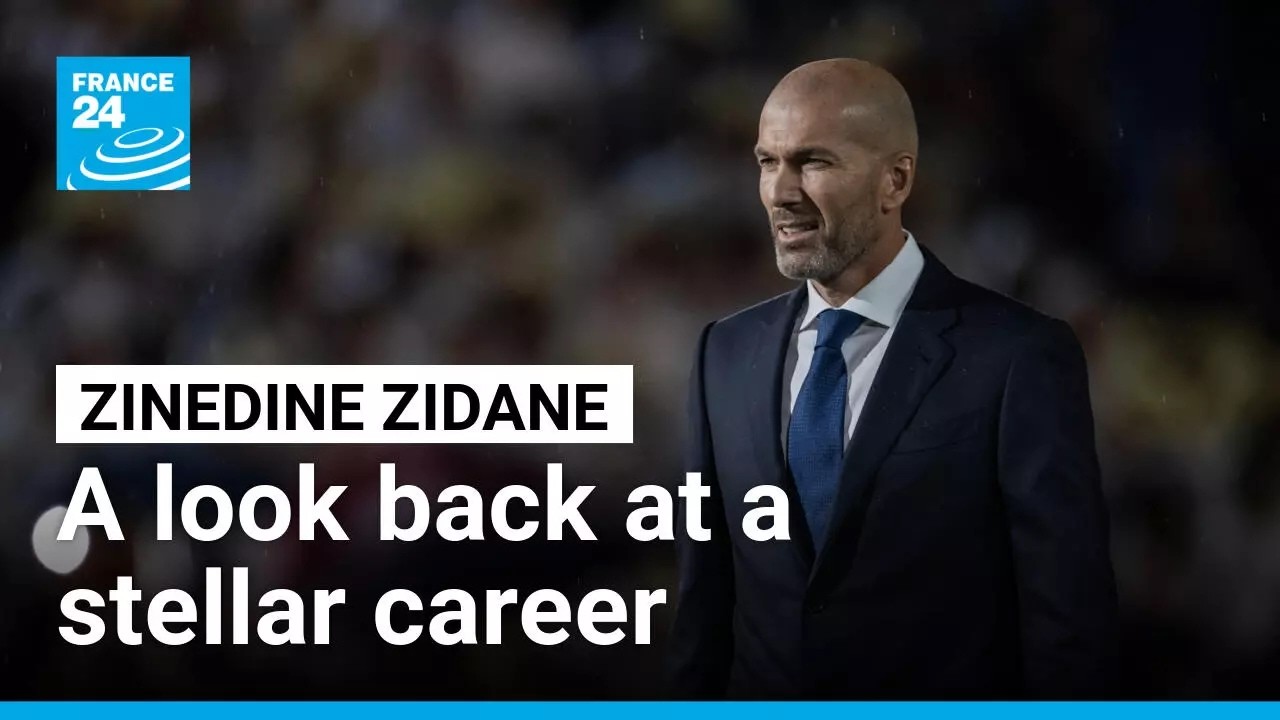 A look back at Zinedine Zidane's career as he becomes France's new coach • FRANCE 24 English