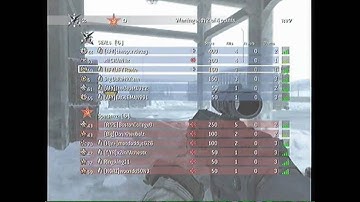 Modern Warfare 2 Hardcore Search and Destroy in Sub Base Sniping and Rushing