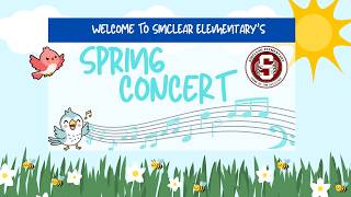 Sinclear Elementary School Spring Concert 2026!