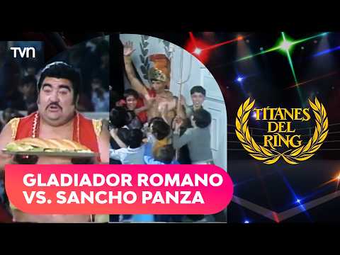 Clash of Agility and Brute Force: Roman Gladiator vs. Sancho Panza | Titanes del Ring