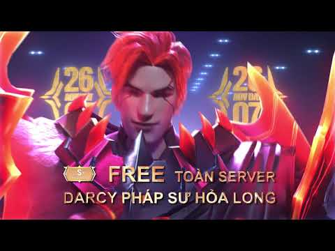 Video Cùng D'arcy nhận quà FREE nào - Garena Liên Quân Mobile - youtube