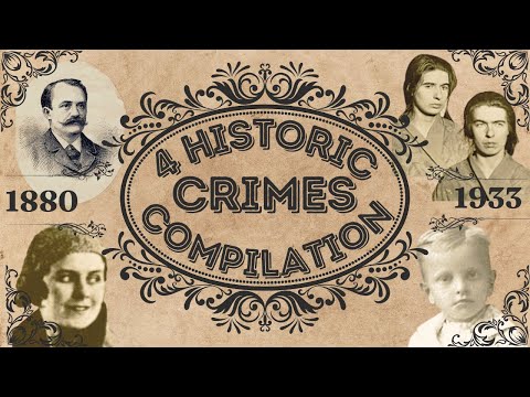 Four OLD True Crime Historic Cases