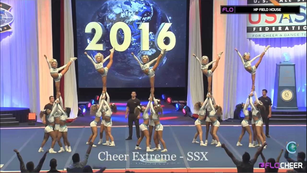Cheer Extreme SSX Worlds 2016 Sunday YouTube