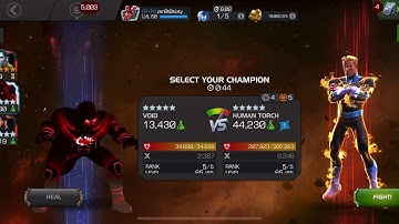 Void vs HT [Day 4] Map 5 Miniboss - Marvel Contest of Champions
