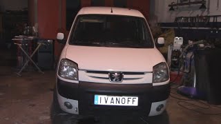 Peugeot Partner 1 6HDI 2007  Замена ГУР